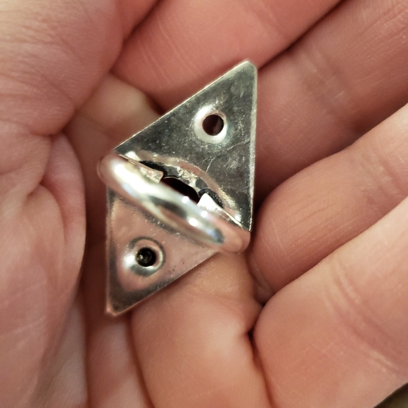 New Garnet and Bi-Color Tourmaline 925 Silver Ring. - Picture 9 of 12